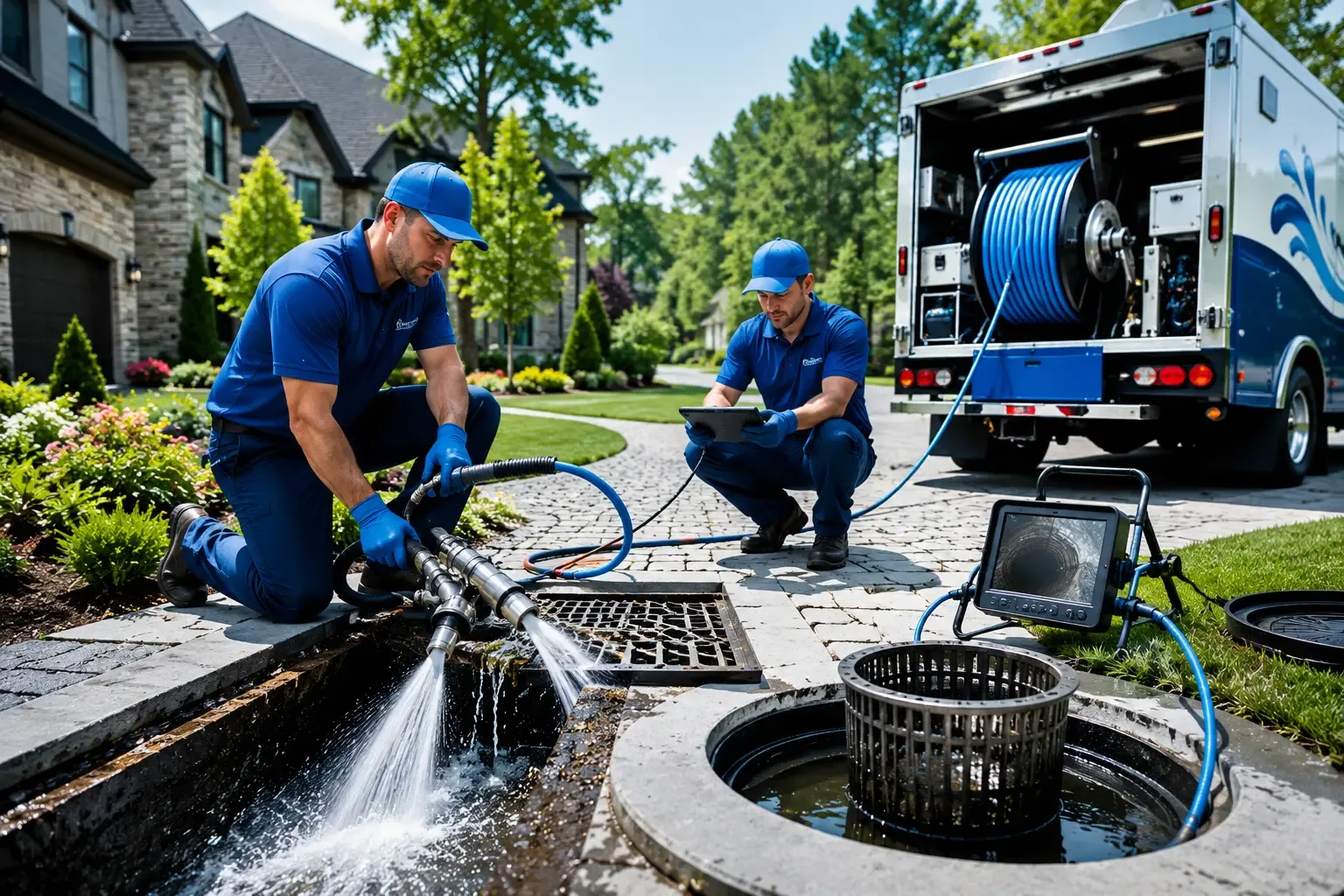 Local outdoor drain cleaning professionals in Bretz, WV