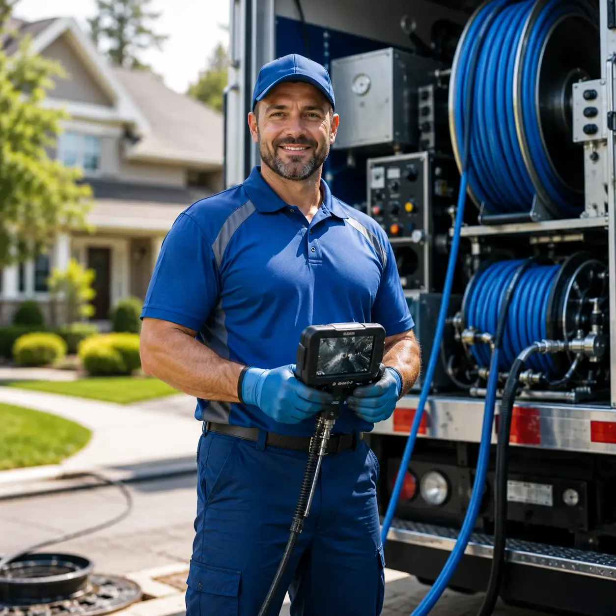 Local outdoor drain cleaning specialists in Bretz, WV
